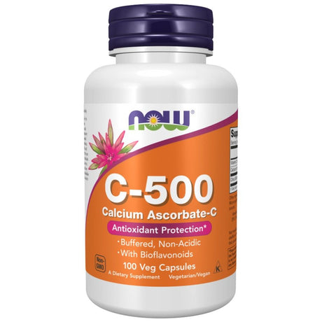 Vitamin C-500 | Calcium Ascorbate-C - 100 капсули - Feel You