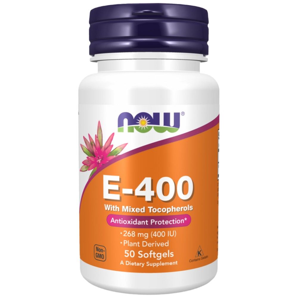 Vitamin E-400 IU MT - 100 Гел капсули - Feel You