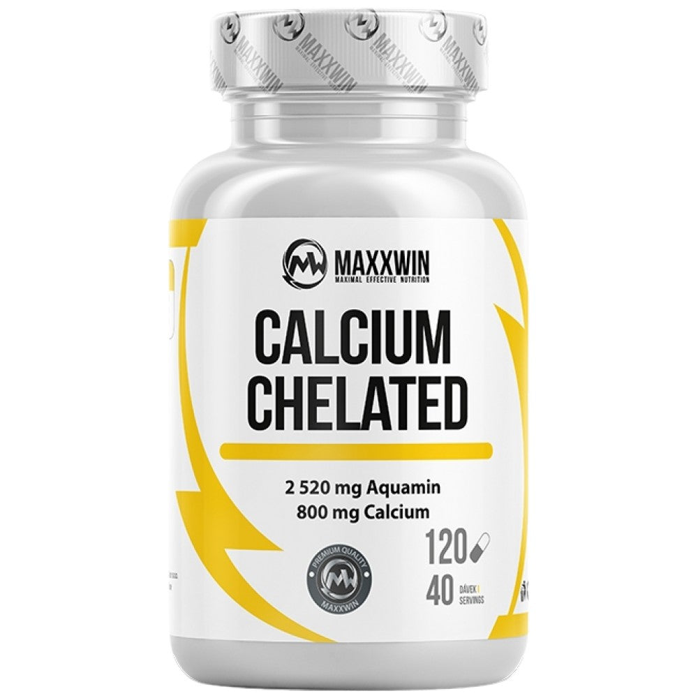 Calcium Chelated | with Aquamin® Seaweed Calcium - 120 капсули - Feel You