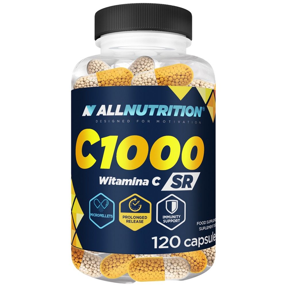 Vitamin C 1000 Sustained Release | with Bitter Orange - 120 капсули - Feel You