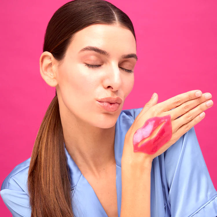 Хидратираща маска за устни с хиалуронова киселина и цика 1 чифт - Feel You