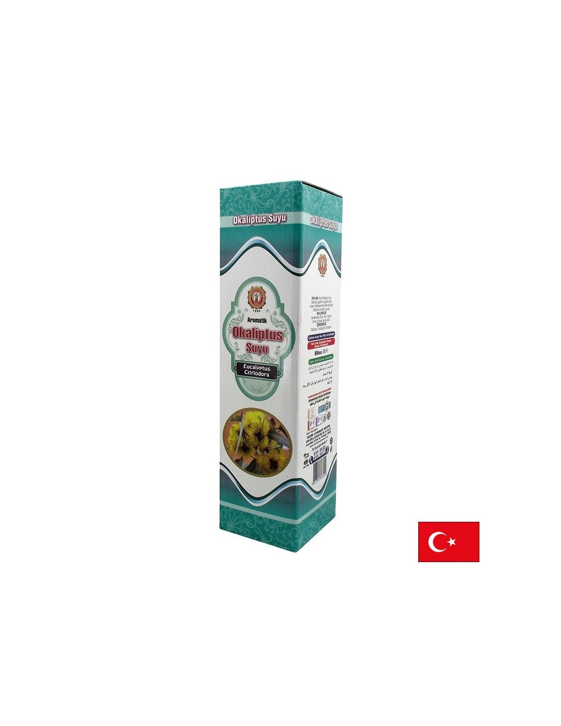 Ароматна вода за пиене от евкалипт - при дихателни проблеми, 1 L - Feel You