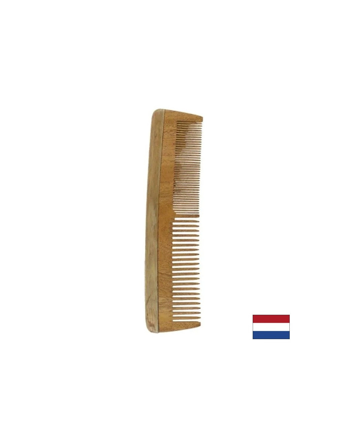 Антистатичен дървен гребен за коса от Нийм - фин/груб, 1 бр - Feel You