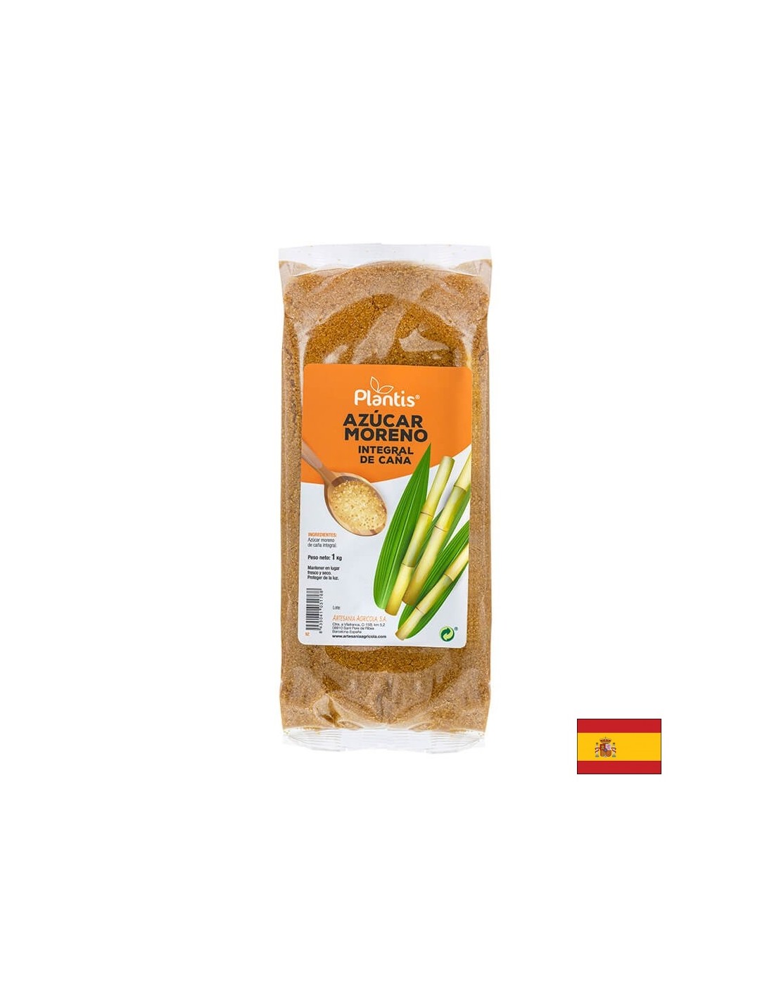 Кафява тръстикова захар (от цели стебла), 1 kg - Feel You