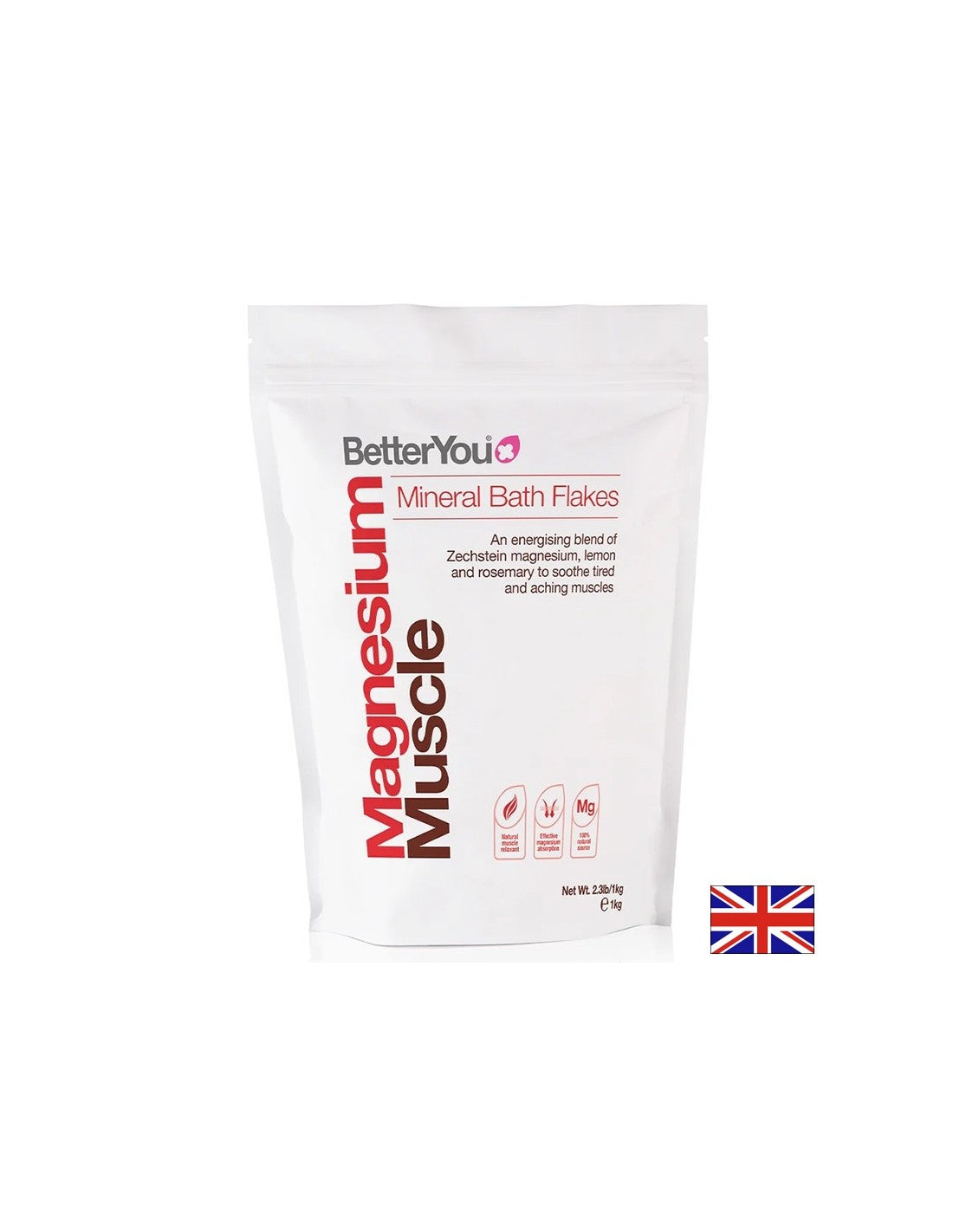 Магнезиеви кристали за вана – Мускулна релаксация, 1 kg - Feel You