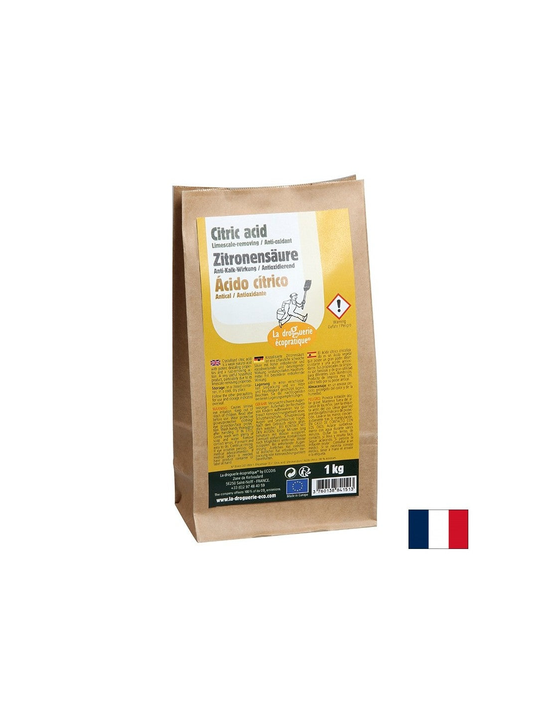 Лимонена киселина – при котлен камък и корозия, 1 kg - Feel You