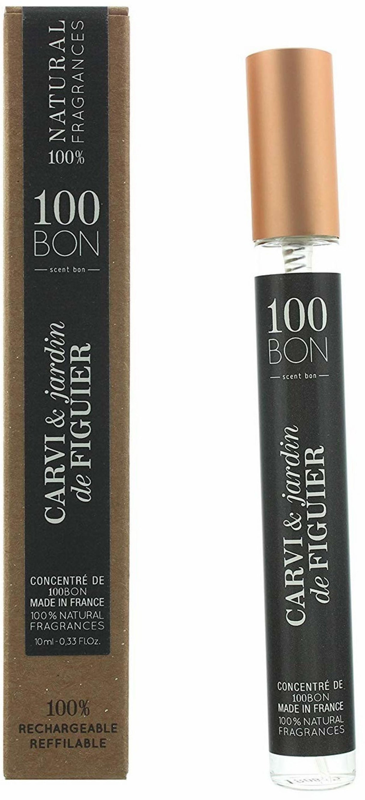 100 Bon, Carvi & Jardin de Figuier, Eau De Parfum, Unisex, Refillable, 10 ml - Feel You