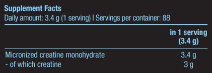 100% Creatine Monohydrate 300 kg - Feel You