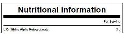 100% L-Ornithine HCL 250 грама - Feel You