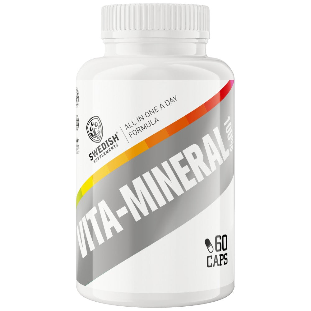 100% Vita Mineral / All in One a Day Formula - 60 капсули - Feel You