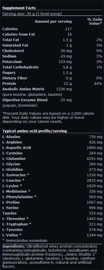 100% Whey Protein Professional 0.920 kg - Feel You