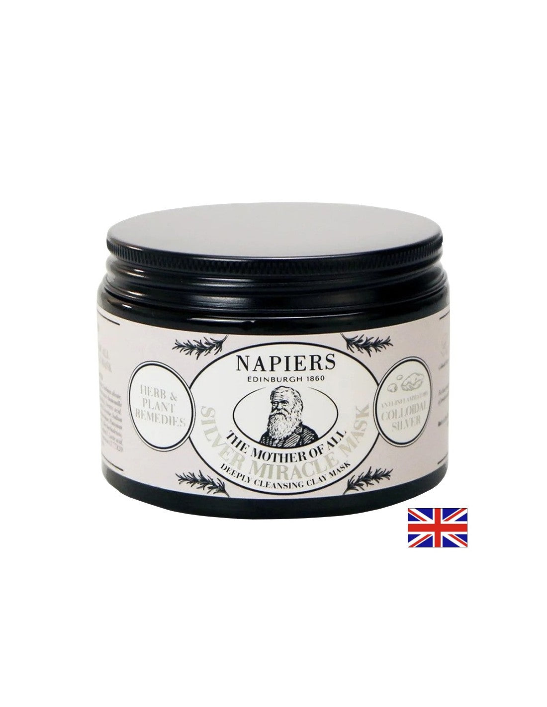 Маска за лице с колоидно сребро и каолинова глина, 100 ml - Feel You