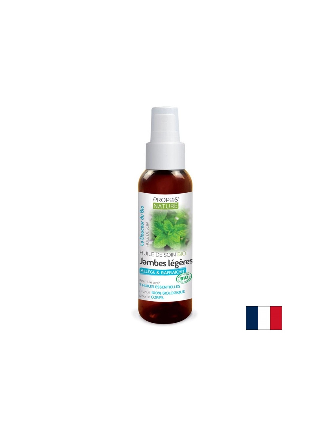 Тонизиращ спрей за уморени крака и глезени с етерични масла, БИО, 100 ml - Feel You