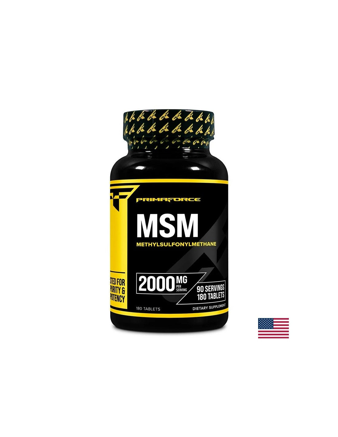 Кости и стави - МСМ (Метил-Сулфонил-Метан), 1000 mg х 180 таблетки - Feel You