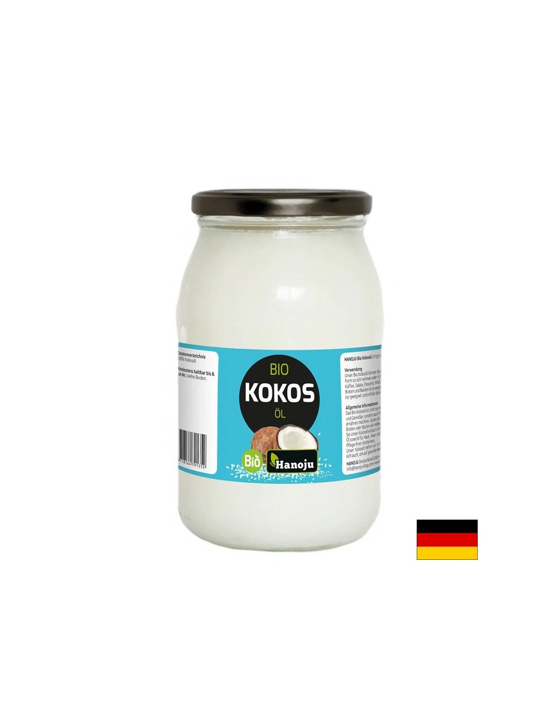 Кокосово масло Подходящо за готвене и балансирано хранене 1000 ml - Feel You