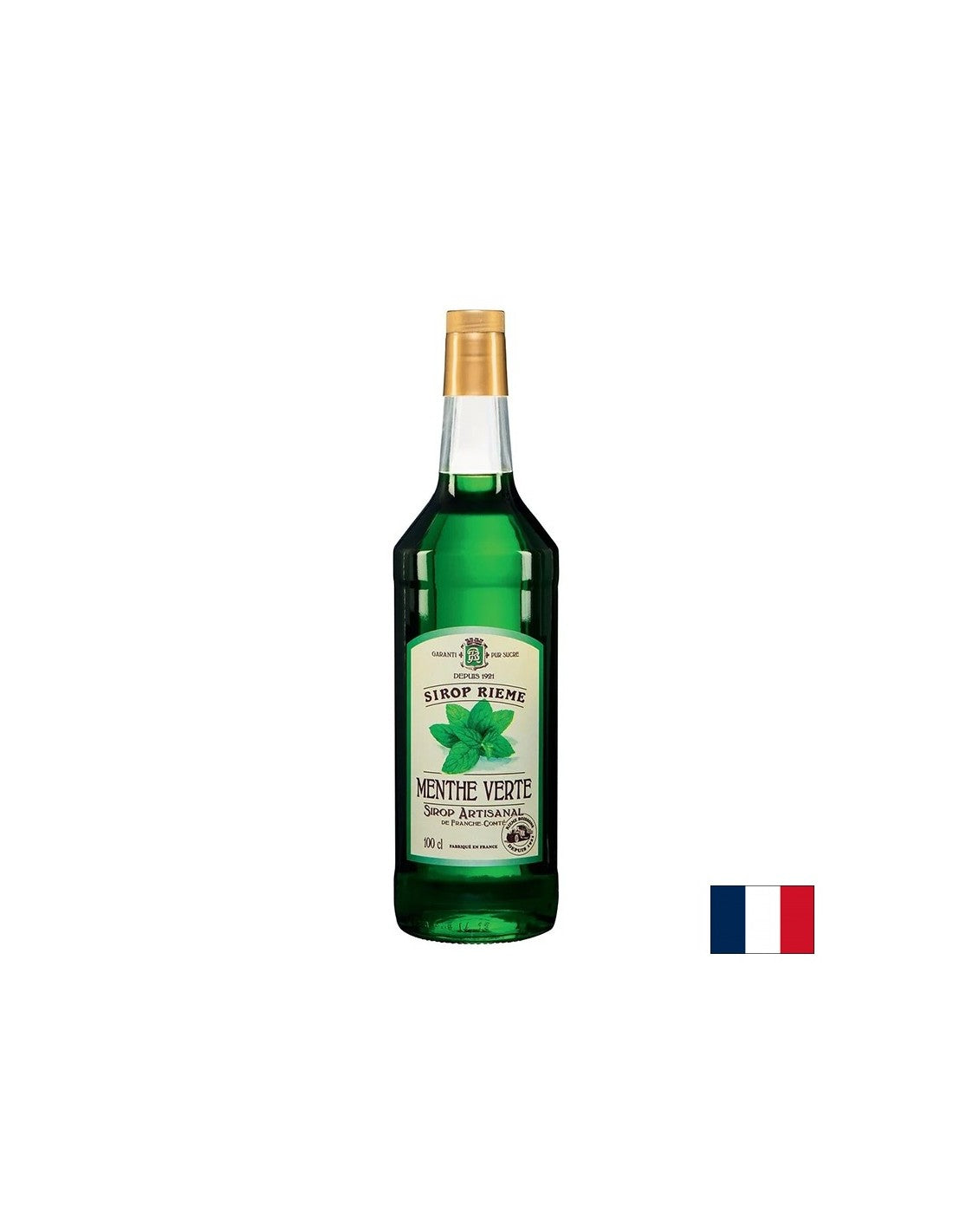 Сироп Зелена Мента – За коктейли и освежаващи напитки, 1000 ml - Feel You