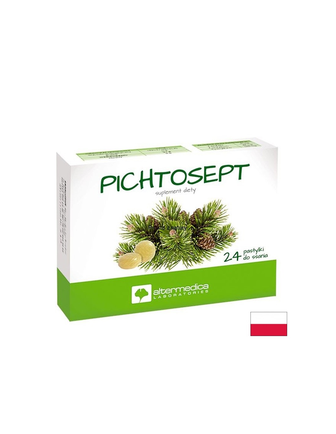 Пихтово масло – Спокойно гърло и чисти дихателни пътища, 105 mg, 24 пастили - Feel You