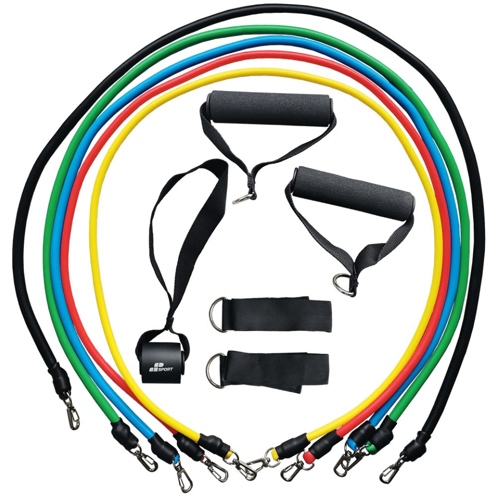 Тренировъчен комплект ластици 11 части / Resistance Band Set - Feel You