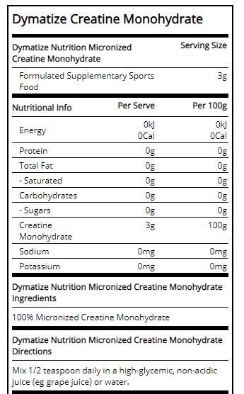 Creatine Monohydrate - 0.300 kg - Feel You