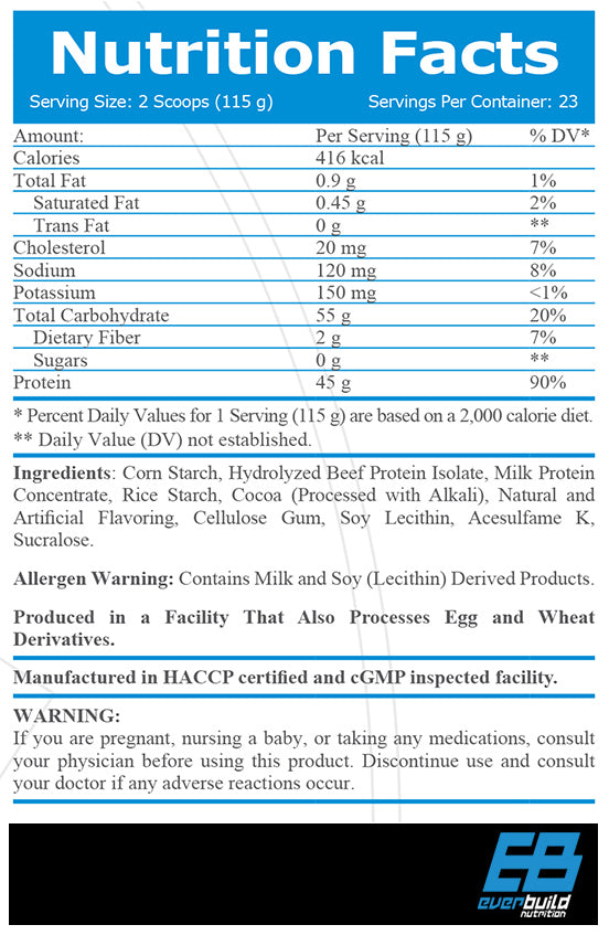 100% Beef Gainer - 2.720 KG - Feel You