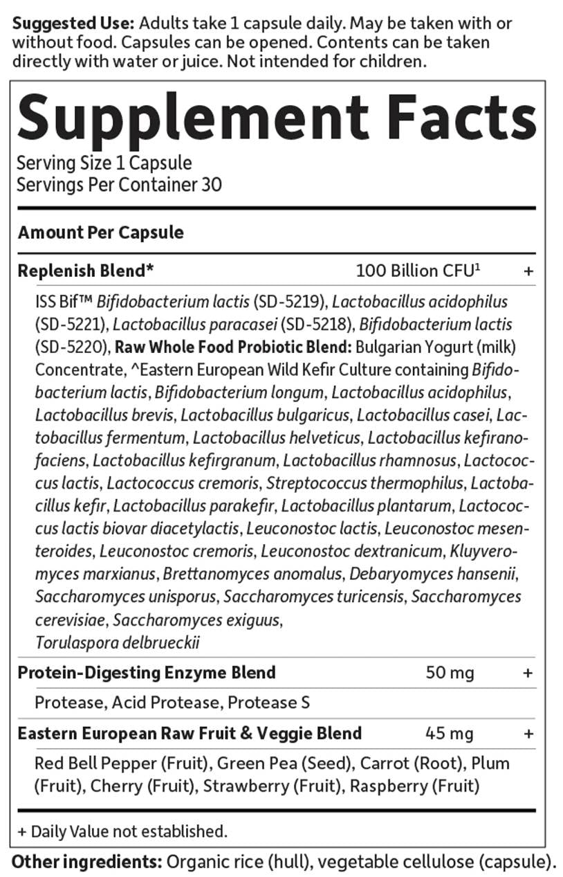 Raw Probiotics Ultimate Care - 30 капсули - Feel You