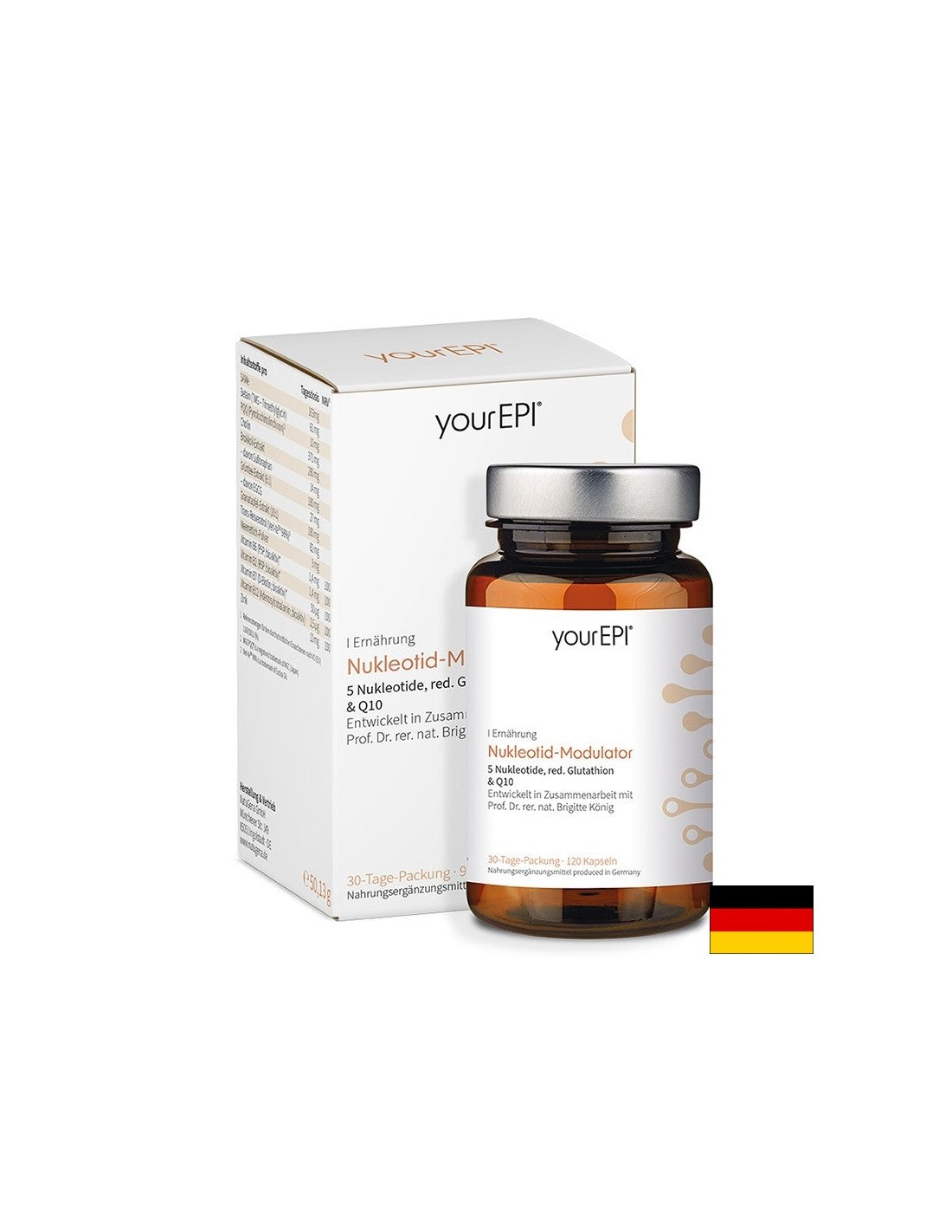 Нуклеотиден модулатор – Клетъчна енергия и митохондриална подкрепа, 120 капсули - Feel You