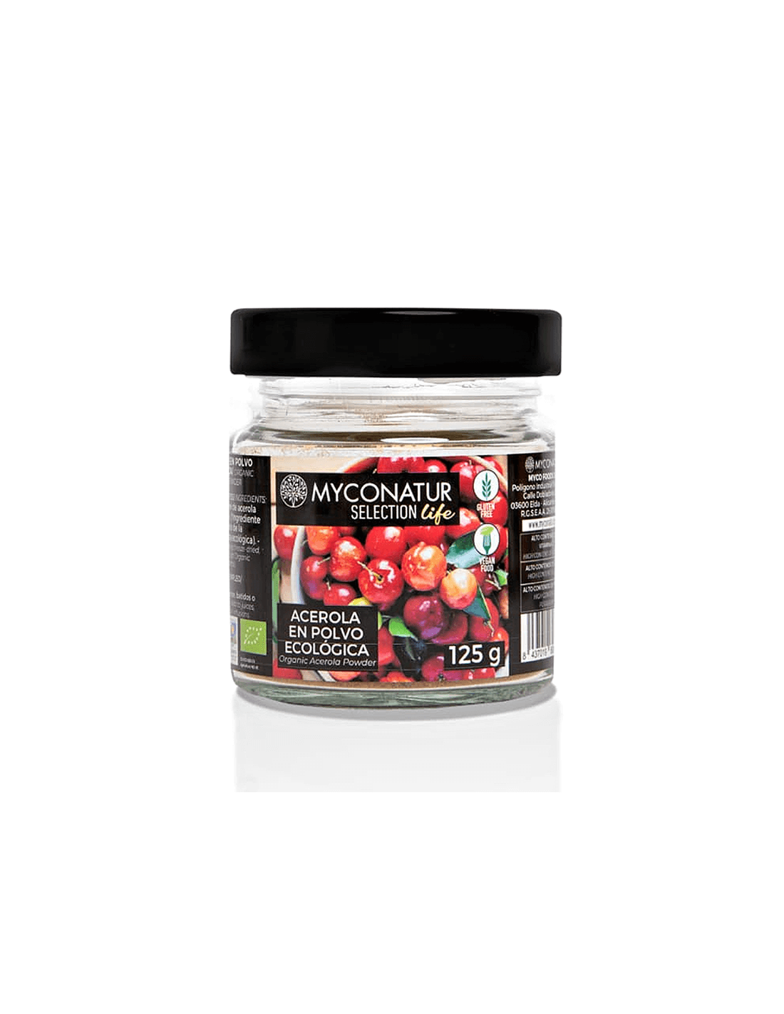 Имунитет - Ацерола на прах Био, 125 g Myconatur - Feel You