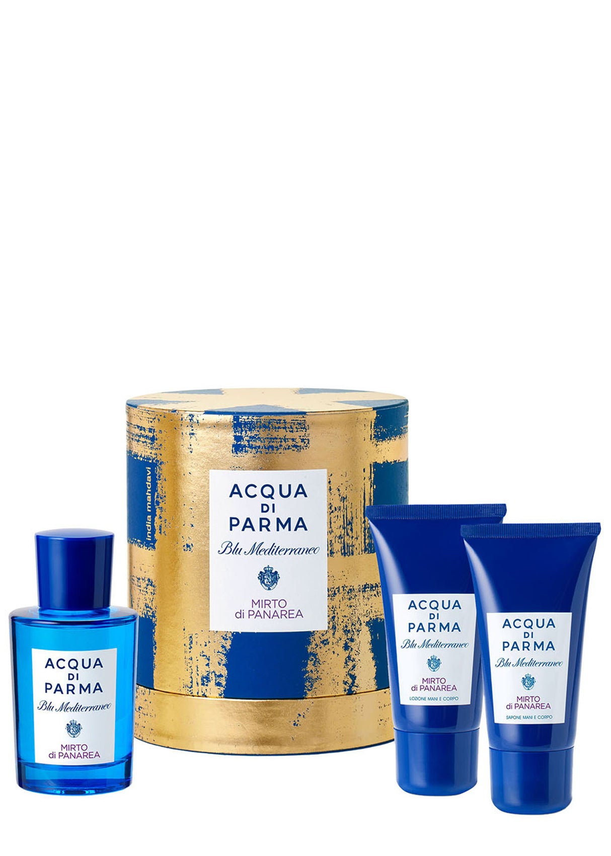 Acqua Di Parma Blu Mediterraneo Mirto Di Panarea EDT 100 ml +SG 75 ml + BL 75 ml