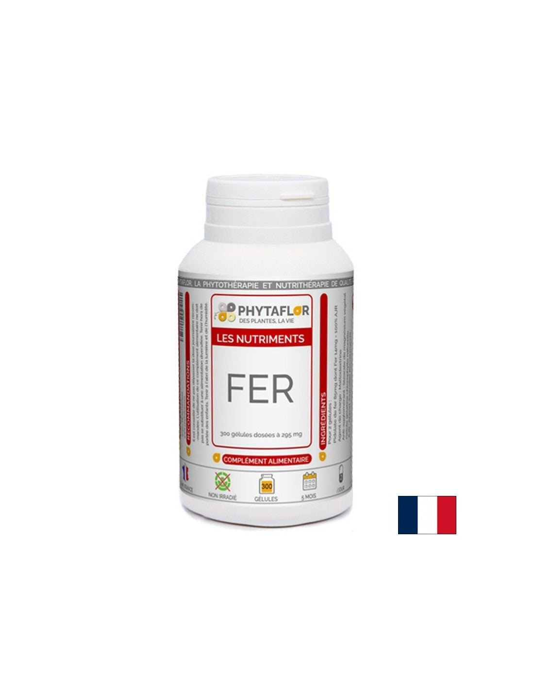 Анемия - Желязо (пидолат), 14 mg x 50 капсули - Feel You