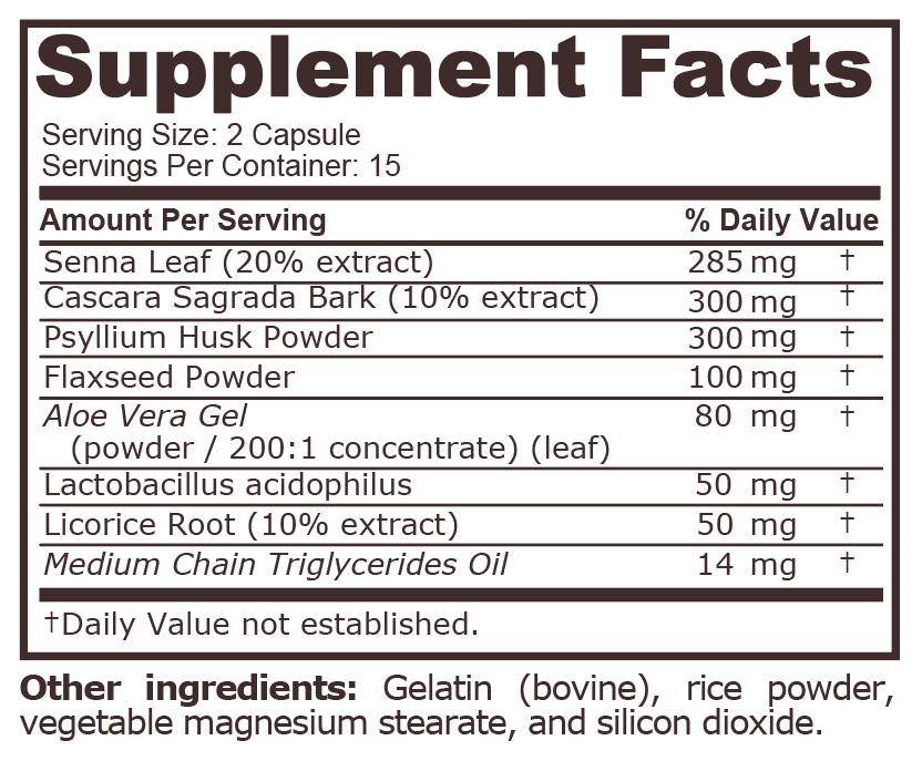 15 DAY CLEANSE - 30 Capsules - Feel You