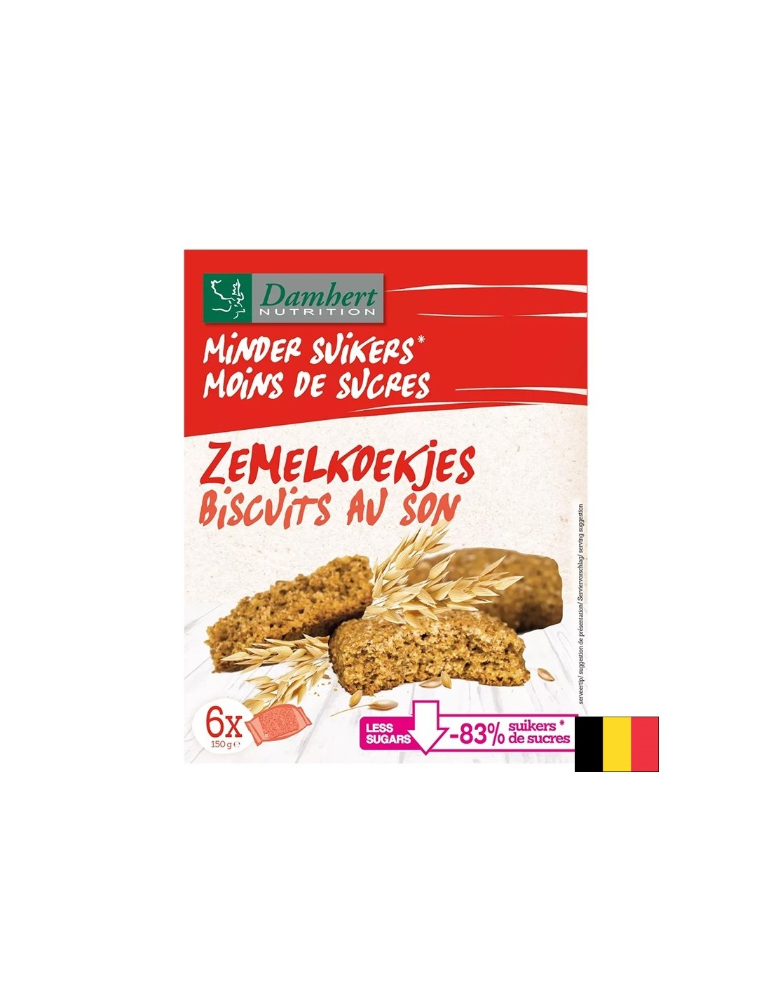 Бисквити с пшенични трици (без добавена захар),150 g - Feel You