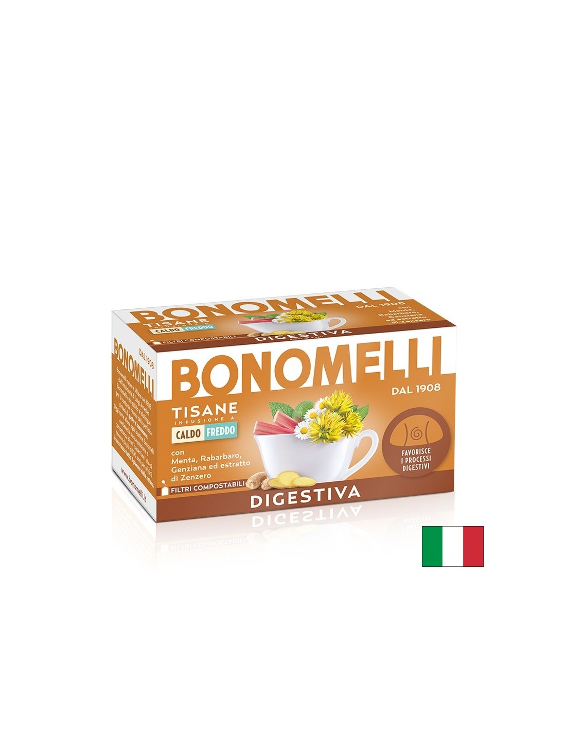 Билков чай за храносмилане - Комфорт и лекота след хранене, 16 пакетчета - Feel You