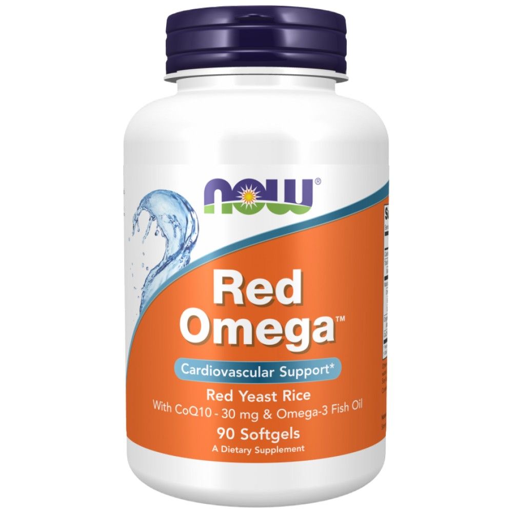 Red Omega™ | Red Yeast Rice - 180 Гел капсули - Feel You
