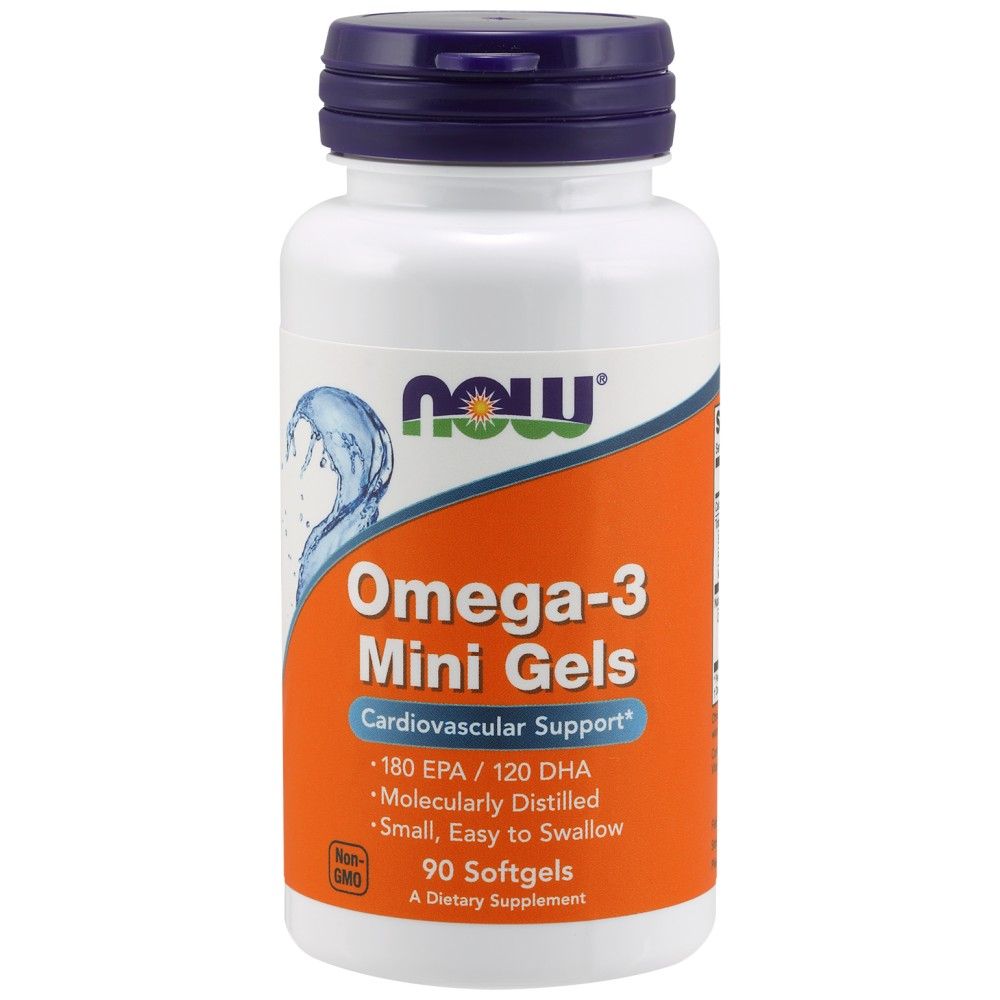 Omega-3 Mini Gels - 180 Гел капсули - Feel You