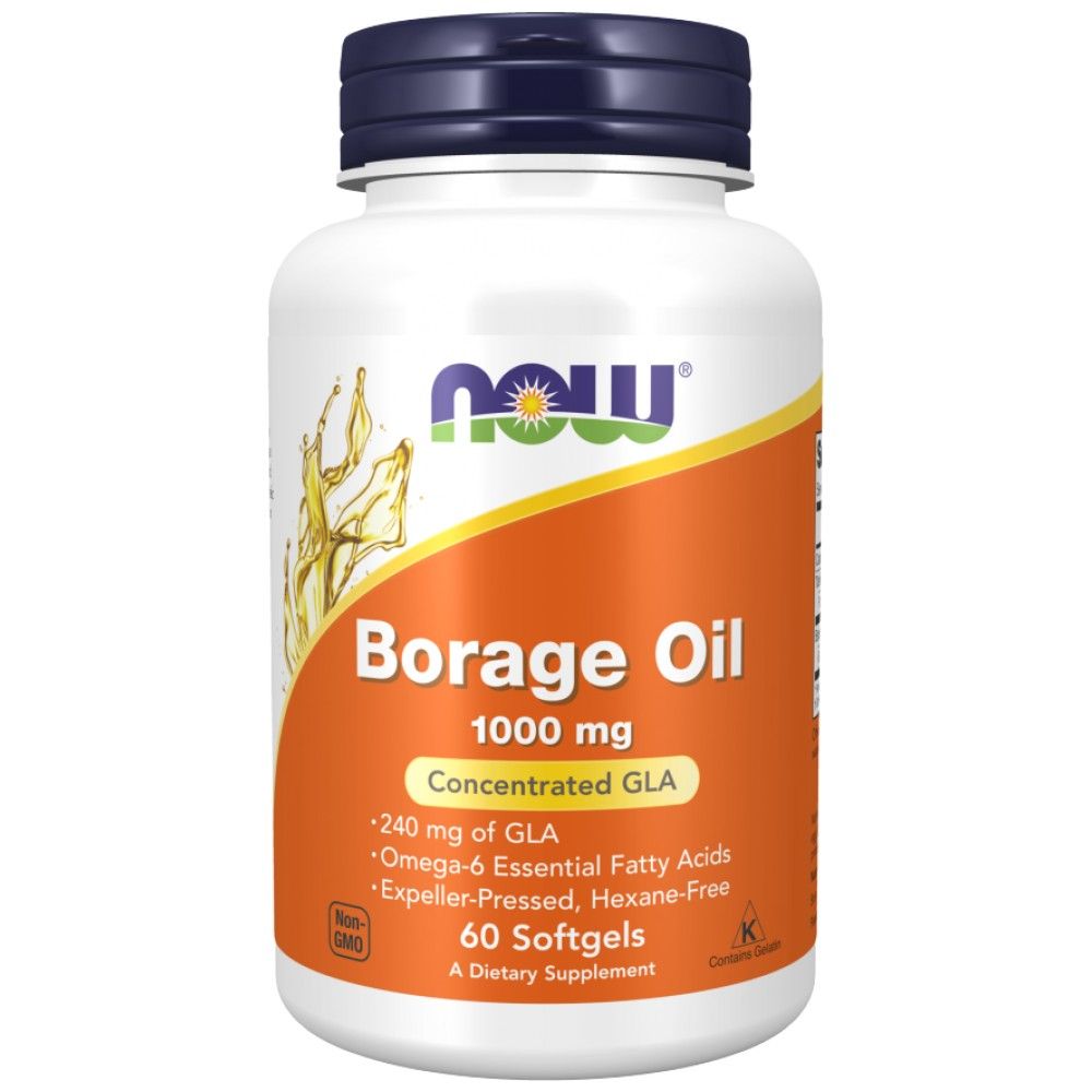 Borage Oil 1000 mg - 60 Гел капсули - Feel You
