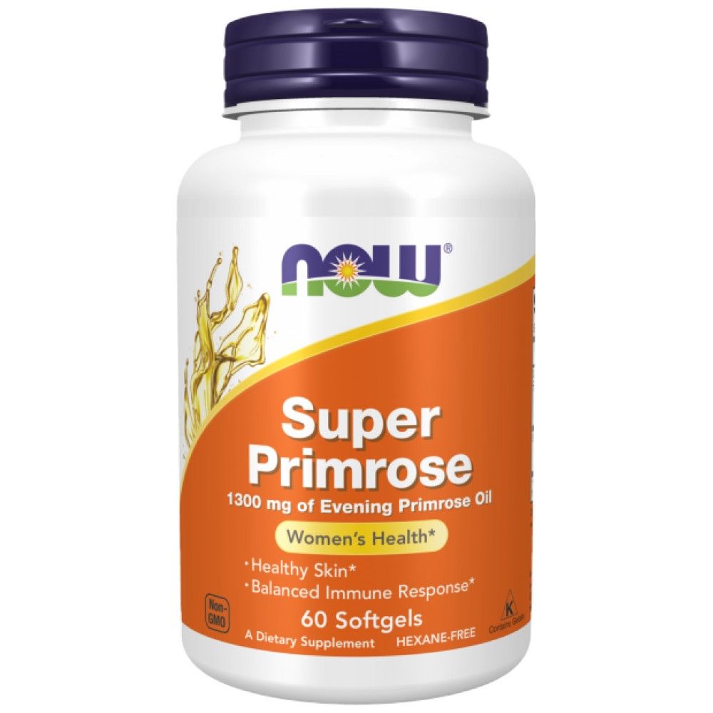 Super Primrose Oil 1300 mg - 60 Гел капсули - Feel You