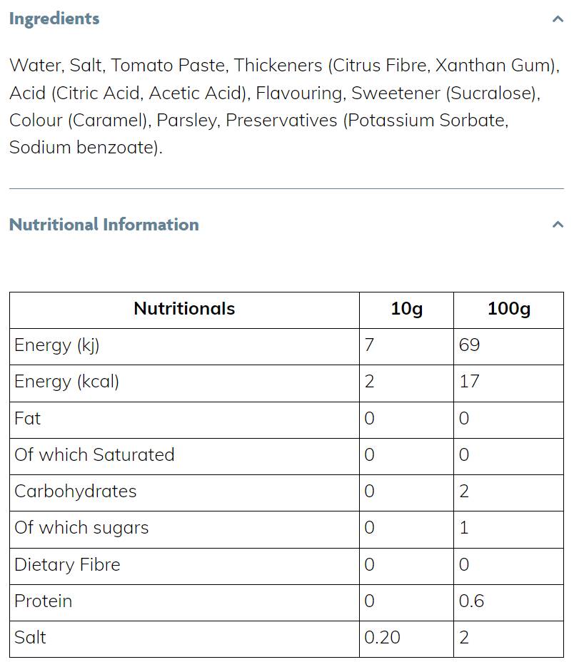 Skinny Sauce | Burger Relish - 425 мл - Feel You