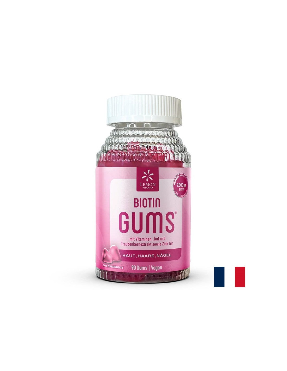 Биотин 2.5 mg + Витамини – За коса, кожа и нокти, 90 желирани таблетки - Feel You