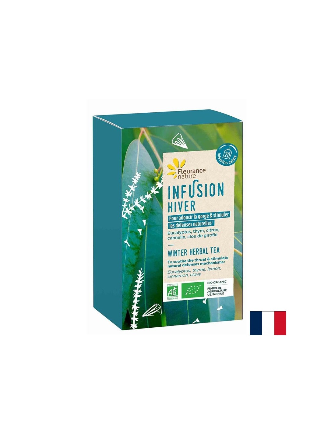 Зимен билков чай БИО, 20 филтърни пакетчета - Feel You