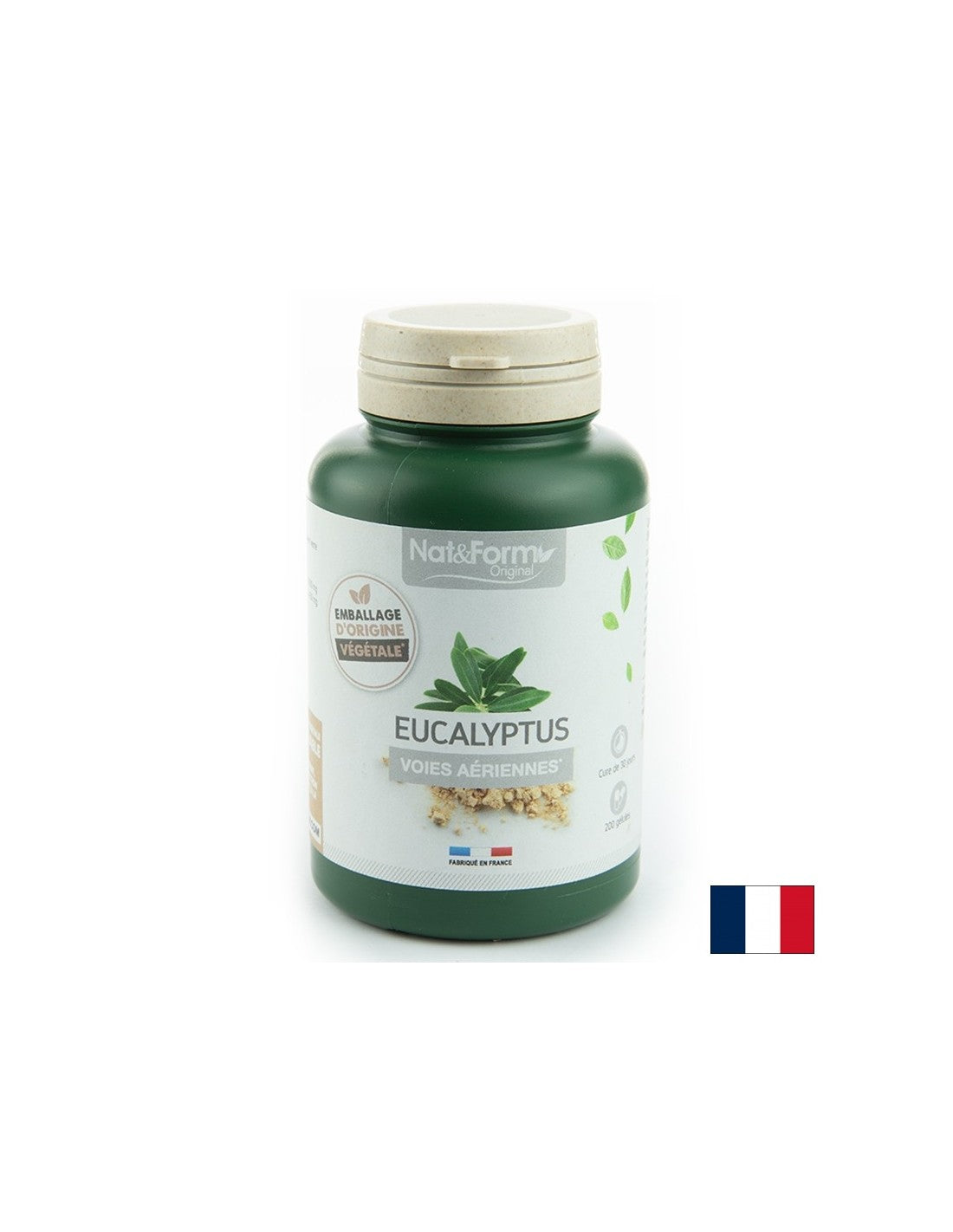 Дихателна система - Евкалипт (лист), 200 капсули - Feel You