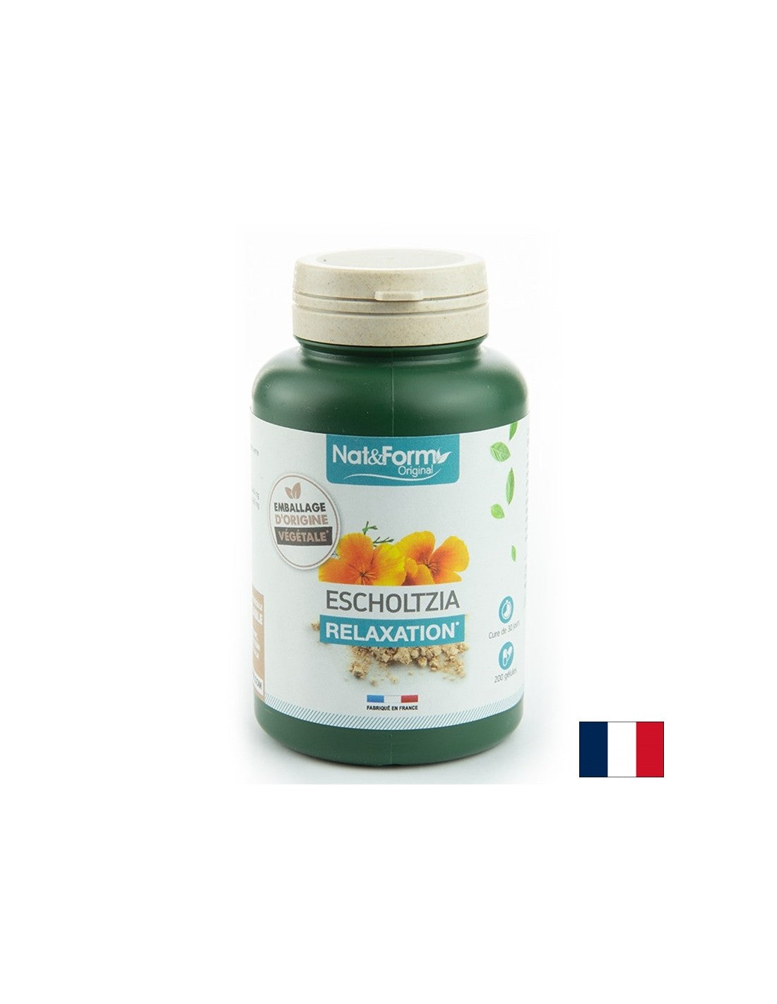 Стрес и безсъние - Ешолция (Калифорнийски мак), 200 капсули - Feel You