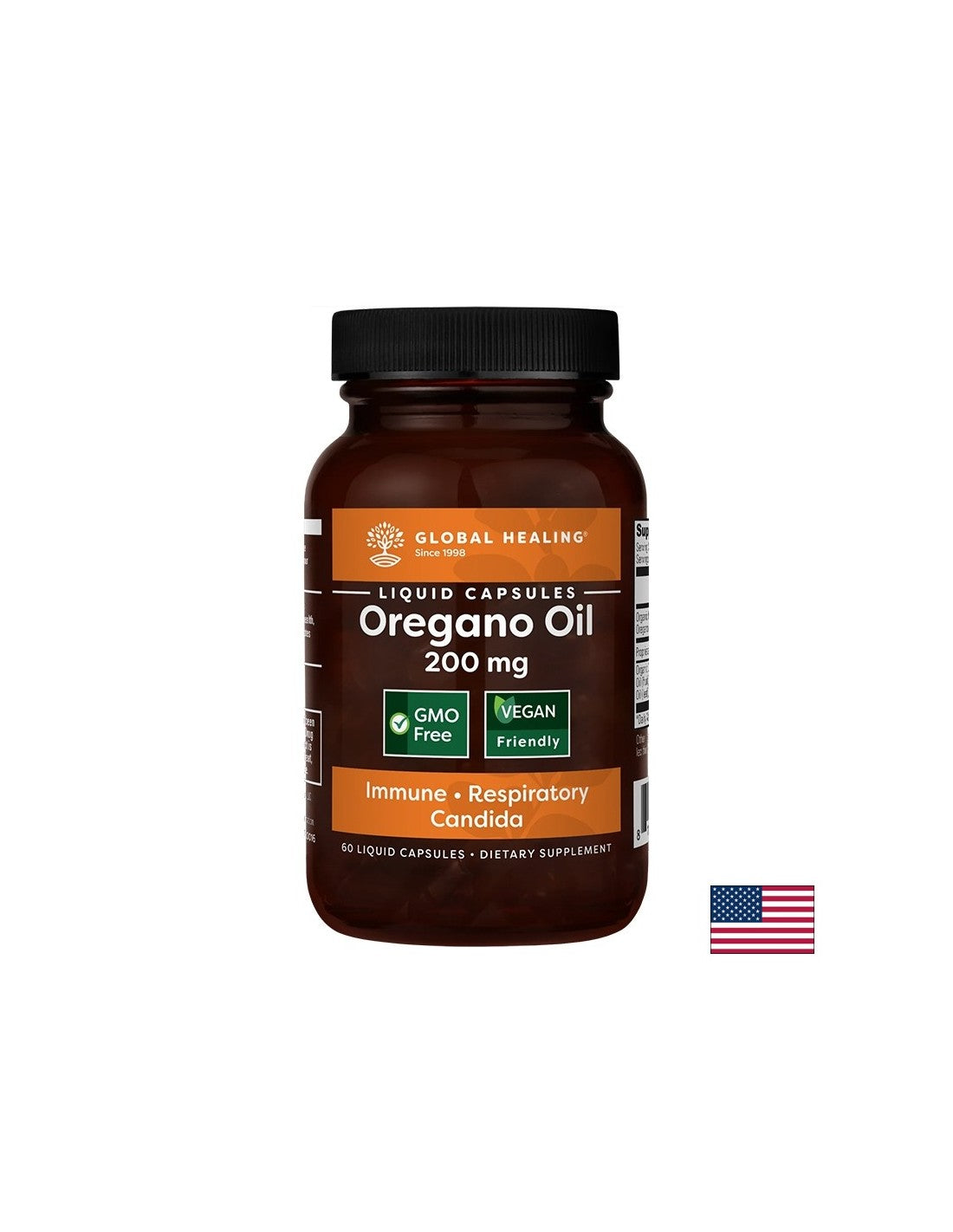 Храносмилателна, имунна и дихателна системи - Риган масло, 200 mg x 60 капсули - Feel You