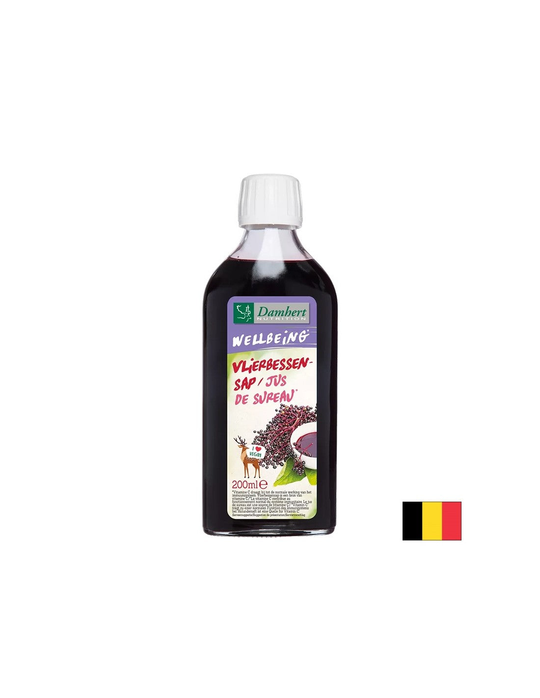 Имунитет - Сок от черен бъз, 200 ml - Feel You