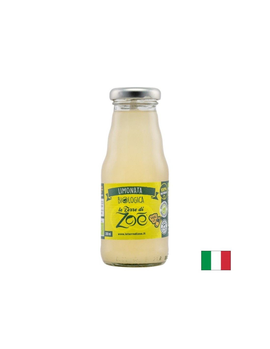 Занаятчийска лимонада с био лимонов сок – Свежест от Калабрия, БИО, 200 ml - Feel You