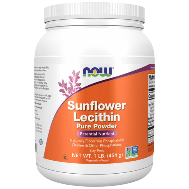 Sunflower Lecithin Pure Powder - 454 грама - Feel You