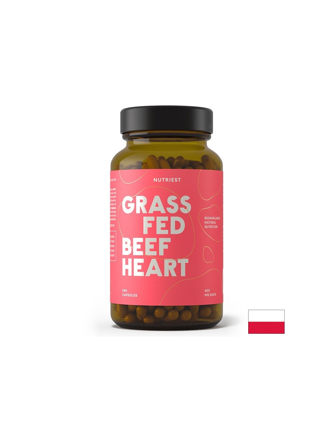 Нервна и имунна система - Говеждо сърце + черен дроб, 240 капсули - Feel You