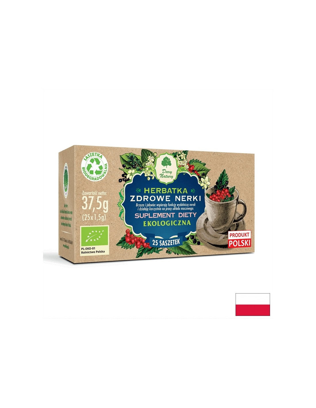 Билков чай за здрави бъбреци Био, 25 филтърни пакетчета - Feel You