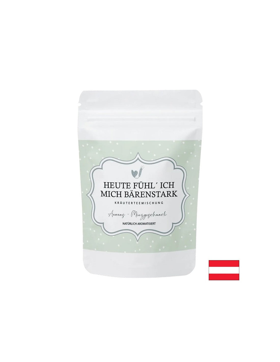 Смес за чай „Тонус и енергия“, Ананас и мента, 25 g - Feel You