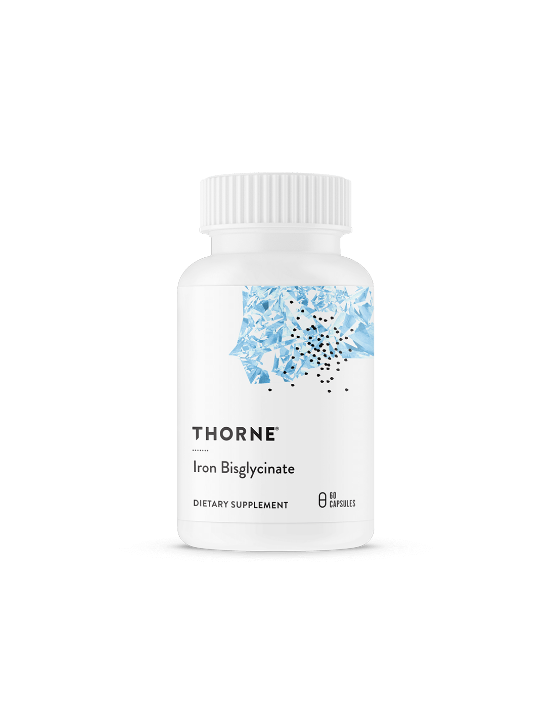 Желязодефицитна анемия - Желязо (бисглицинат), 25 mg х 60 капсули Thorne - Feel You