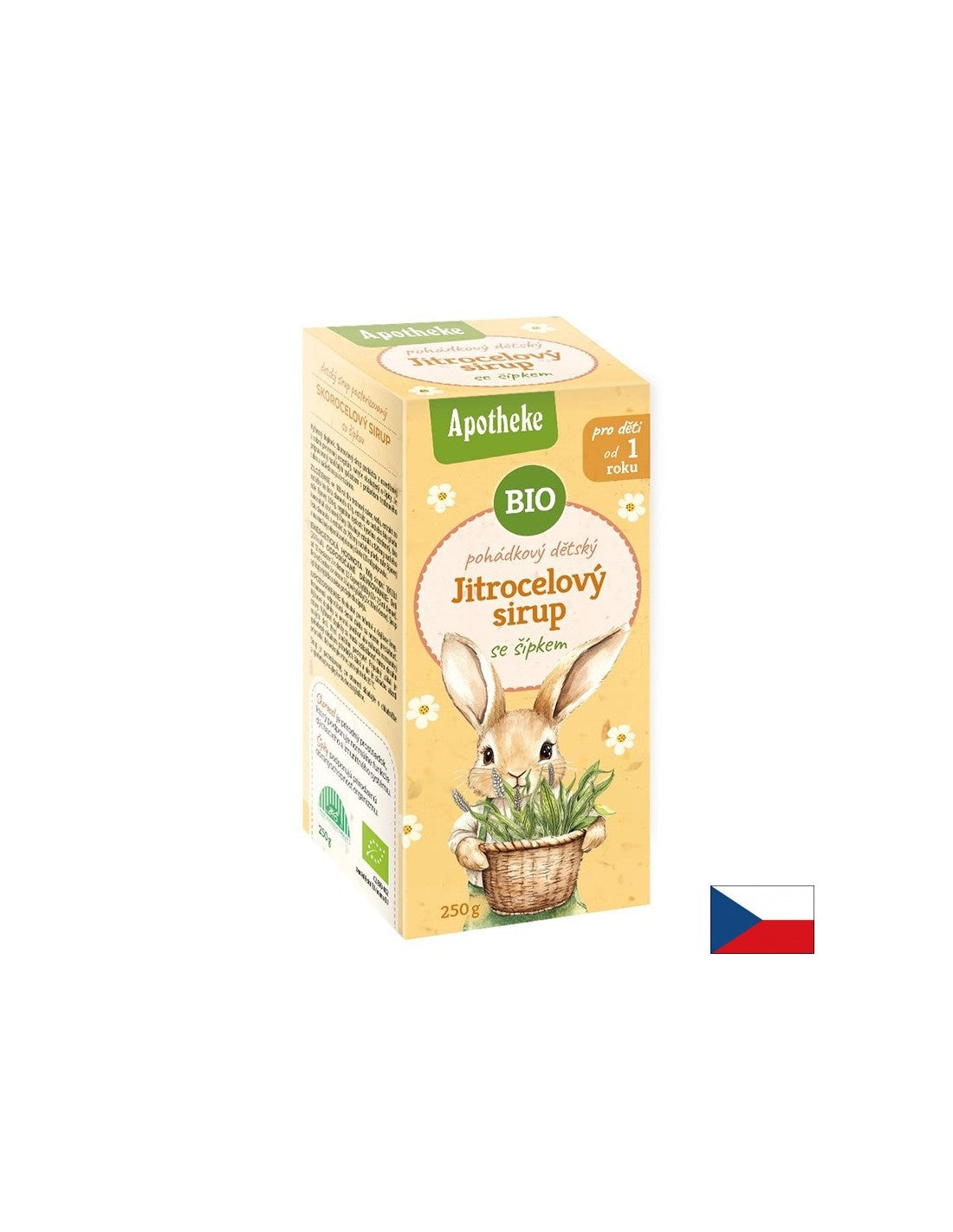 Сироп за деца с живовляк и шипка – При суха кашлица, 250 g - Feel You